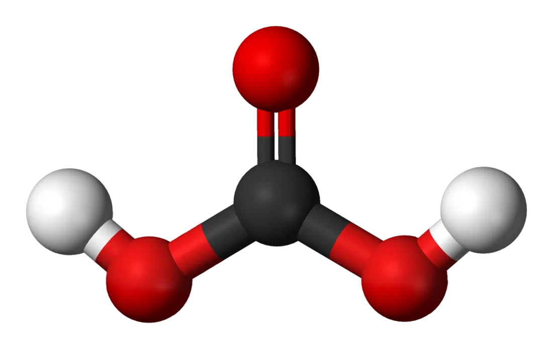 Carbonic Acid 3d Balls