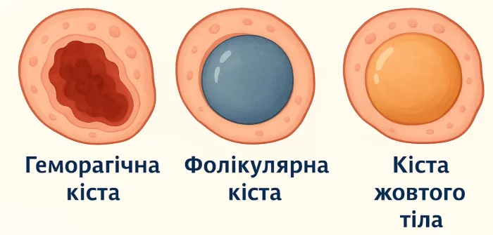 Ovarin Functional Cysts Types